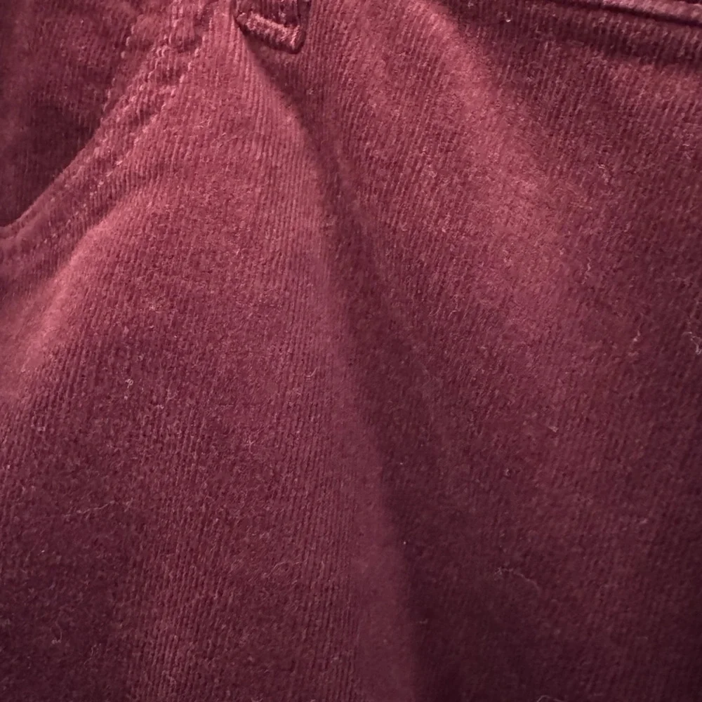 Kut from the Kloth Maroon Corduroy Skinny Jeans - Picture 5 of 9